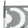 Safarimat elősátorszőnyeg, arabeszk szürke, 400x270 cm, Safarica