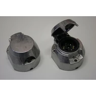 Elektromos aljzat 7P, alu ház