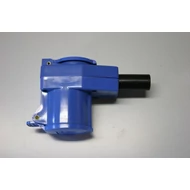 CEE könyök + villás aljzat, betáp, 230V 