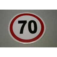 Matrica "70"
