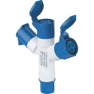 Elosztó, 3-as, CEE, 16A