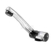 Keverőcsap, London, fekete-matt chrom, mikrokapcsolós