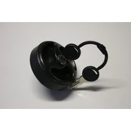 Vízbeöntő nyílás, sapka, zárral, fekete, Crusader