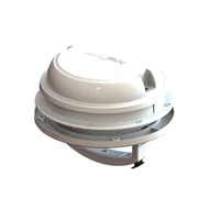 MaxxFan Dome Plus, ventilátor, tetőszellőző, beépített LED világítás, fehér, 12V, MaxxAir