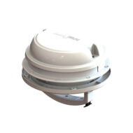 MaxxFan Dome Plus, ventilátor, tetőszellőző, beépített LED világítás, fehér, 12V, MaxxAir