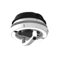 MaxxFan Dome Plus, ventilátor, tetőszellőző, beépített LED világítás, fekete, 12V, MaxxAir