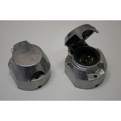 Elektromos aljzat 7P, alu ház