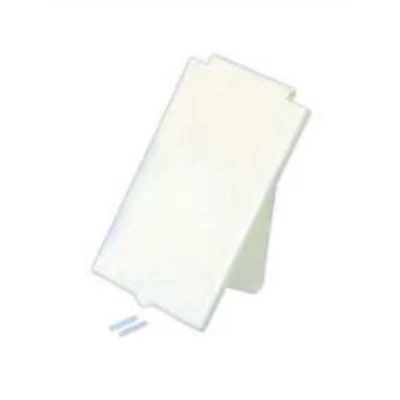 Fedél gázcsatlakozóhoz, krémfehér, Crusader